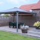 Pérgola de aluminio y policarbonato 429x429cm Palermo™ 4300 - Palram