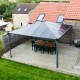 Pérgola de aluminio y policarbonato 429x429cm Palermo™ 4300 - Palram
