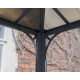 Pérgola de aluminio y policarbonato 429x429cm Palermo™ 4300 - Palram