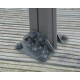 Pérgola de aluminio y policarbonato 429x429cm Palermo™ 4300 - Palram