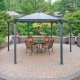 Pérgola Monaco ™ de Aluminio y Policarbonato 450x390cm - Palram