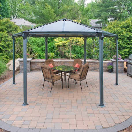 Pérgola Monaco ™ de Aluminio y Policarbonato 450x390cm - Palram