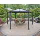 Pérgola Monaco ™ de Aluminio y Policarbonato 450x390cm - Palram
