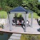 Pérgola de aluminio y policarbonato 359x414,5cm Roma ™ - Palram