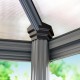 Pérgola de aluminio y policarbonato 359x414,5cm Roma ™ - Palram