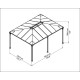 Pérgola aluminio y policarbonato 492x359cm Martinique 5000 Palram
