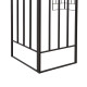 Cenador de jardín Aneto 300x360cm de acero con recubrimiento en polvo marrón y poliéster - Sunjoy
