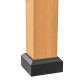 Cenador de jardín Todi 335x399cm de madera maciza y acero antracita - Sunjoy
