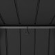 Cenador de jardín Todi 335x399cm de madera maciza y acero antracita - Sunjoy
