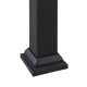 Pérgola Giona 277x363cm de acero termolacado negro - Sunjoy