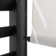 Pérgola Oeta 304x372cm de acero termolacado negro - Sunjoy