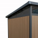 Caseta de jardín de composite Gordon Skylight de 19,2 mm con aspecto de madera, 4,51 m² - Woodlife Garden