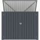Cofre de jardín multifuncional 2300L de acero galvanizado - X-METAL