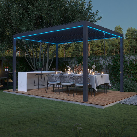 Tira LED RGB para pérgola 3x3m X-METAL