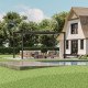 Tira LED RGB para pérgola 3x3m X-METAL