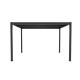 Pérgola bioclimática autoportante motorizada de aluminio negro grafito 3x3m - con mando a distancia - X-METAL