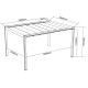 Pérgola autoportante con cubierta retráctil motorizada de aluminio negro grafito 3x4m - X-METAL