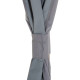 Cortinas de poliéster gris para cenador de jardín 395x395cm - Sunjoy