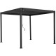 Pérgola bioclimática autoportante STEEL de acero galvanizado lacado antracita 3x3m - X-METAL
