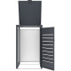 Cubrecubo de acero galvanizado antracita para contenedor de 240L - X-METAL