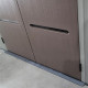 Caseta de jardín HDPE Sunlife 6,15m² crema y marrón + suelo - JOBU