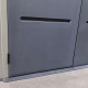 Caseta de jardín HDPE Sunlife 7,8m² crema y gris + suelo - JOBU