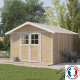 Caseta de jardín de PVC 11,2m² DECO Sherwood Grosfillex