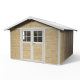 Caseta de jardín de PVC 11,2m² DECO Sherwood Grosfillex