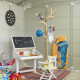 Caseta de jardín de PVC 7,5m² DECO Sherwood Grosfillex