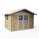 Caseta de jardín de PVC 7,5m² DECO Sherwood Grosfillex