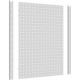 Panel perforado + 6 ganchos - Kosto - X-METAL