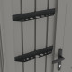 Portaherramientas metálico antracita para casetas de alta gama Kosto - X-METAL