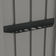 Portaherramientas metálico antracita para casetas de alta gama Kosto - X-METAL