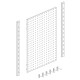 Panel perforado + 6 ganchos - Kosto - X-METAL