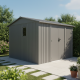 Caseta de jardín de acero galvanizado Roka 9m² - X-Métal