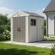Caseta de jardín HDPE SunLife beige 4,97m² + suelo - Jôbu