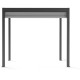Pérgola autoportante con cubierta retráctil motorizada de aluminio negro grafito 3x3m - X-METAL
