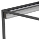 Pérgola autoportante con cubierta retráctil motorizada de aluminio negro grafito 3x3m - X-METAL