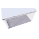 Kit de canalones blancos para caseta de jardín modular de 2x2m - Everbox