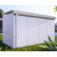 Kit de canalones blancos para caseta de jardín modular de 2x2m - Everbox