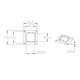 Pérgola bioclimática autoportante STEEL de acero galvanizado lacado antracita 3x3m - X-METAL