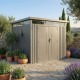 Caseta de jardín de acero galvanizado Kosto 8,64m² + kit de anclaje - X-Metal