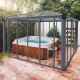 Pérgola cerrada en aluminio y policarbonato Ledro 3600 - Palram