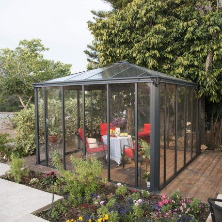 Pérgola cerrada en aluminio y policarbonato Ledro 3600 - Palram