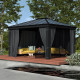 Pérgola de aluminio y policarbonato Dallas 4300 – Canopia