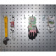 Panel perforado + 6 ganchos - Kosto - X-METAL