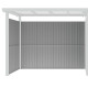 Paredes adicionales de acero galvanizado verde salvia de 0,4 mm para caseta Kosto de 211 cm de ancho - X-METAL