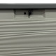 Cofre de jardín de HDPE Sunlife 645 L color crema y gris - Jobu