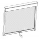 Toldo lateral motorizado gris antracita 370cm para pérgola bioclimática de aluminio - X-METAL