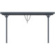 Toldo retráctil antracita para pérgola de 3,75 × 2,55 m - X-METAL